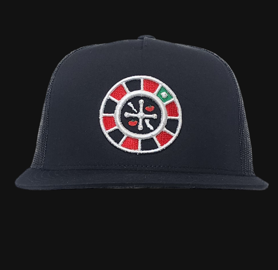 RULETA BLACK FLAT MESH