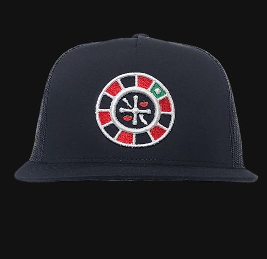 RULETA BLACK FLAT MESH